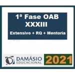 1ª Fase OAB XXXIII Exame - COMBO (Extensivo + Resolução de Questões + Mentoria) Damásio 2021- Exame de Ordem dos Advogados